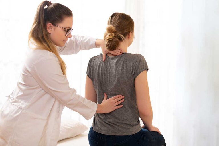 Chiropractic photo from Adobe Stock